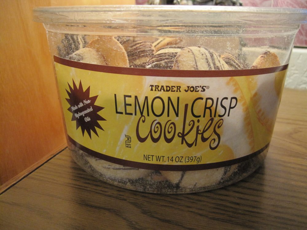 Lemon Crisp Cookies - Trader Joe's Fan