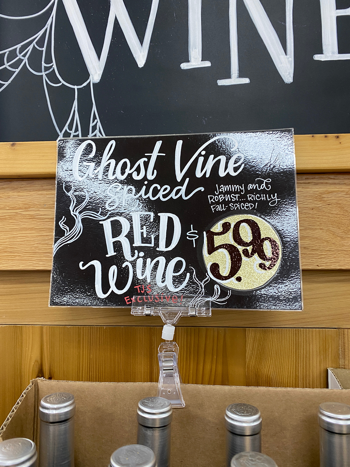 Ghost Vine Red Blend - Trader Joes Fan