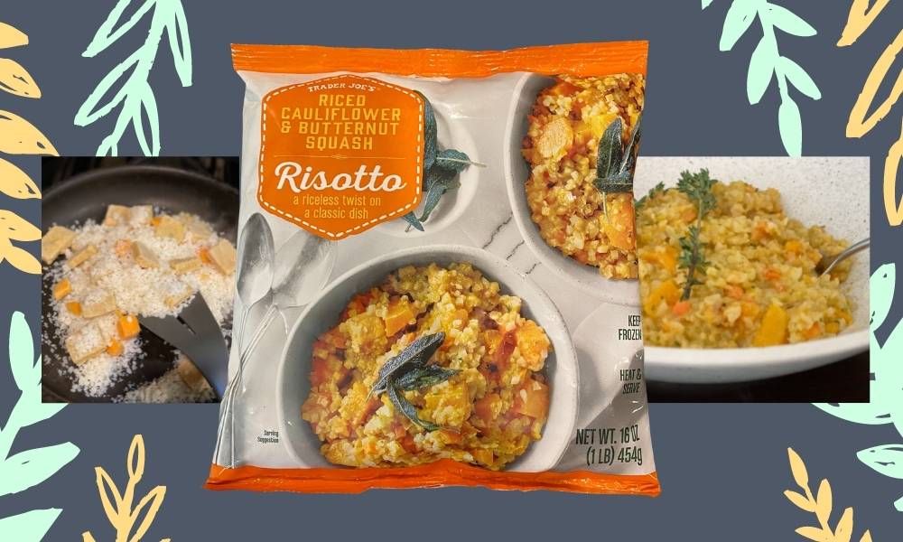 Trader Joes Cauliflower and Butternut Squash Risotto